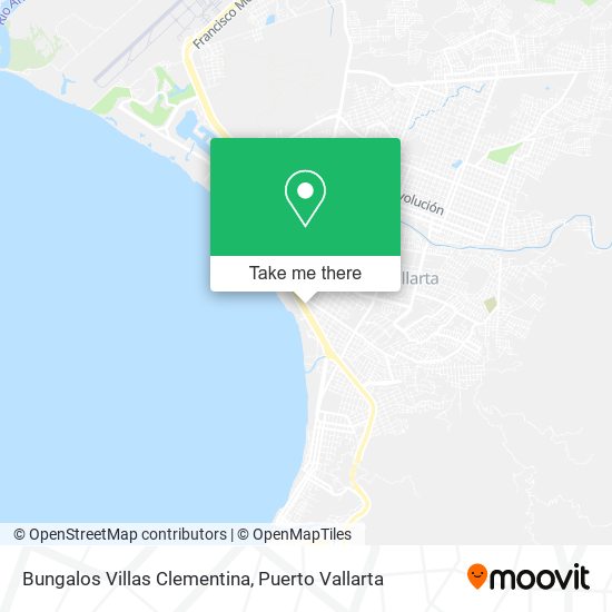 Bungalos Villas Clementina map