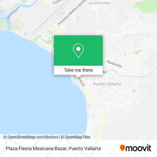 Plaza Fiesta Mexicana Bazar map