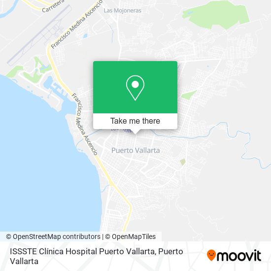 Mapa de ISSSTE Clínica Hospital Puerto Vallarta