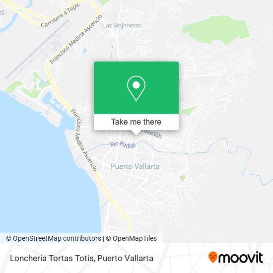 Loncheria Tortas Totis map