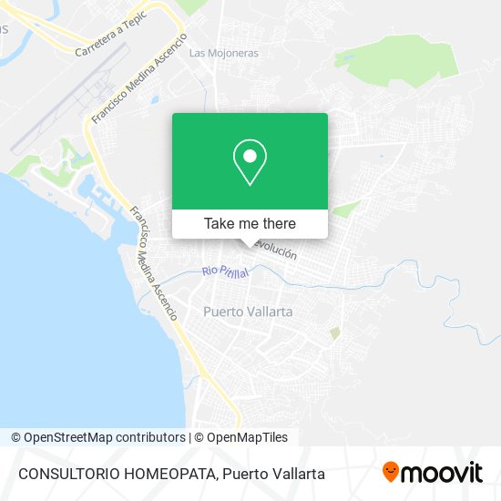 CONSULTORIO HOMEOPATA map