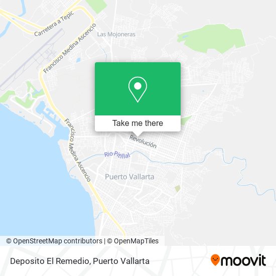 Deposito El Remedio map