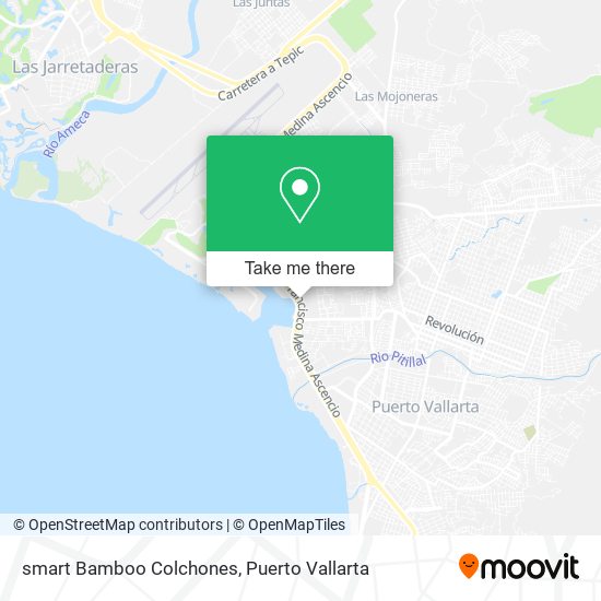 Mapa de smart Bamboo Colchones