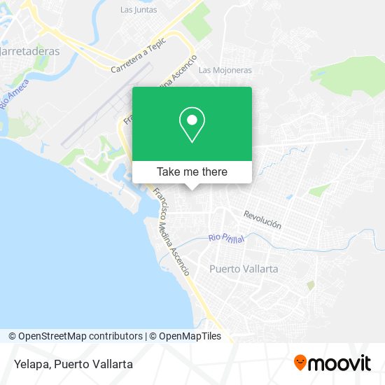 Mapa de Yelapa