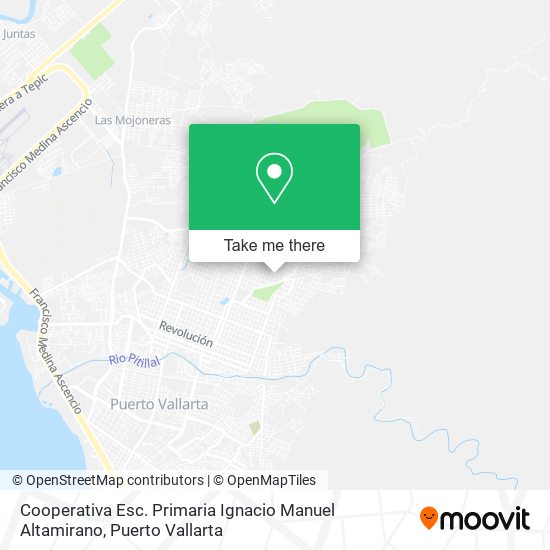 Mapa de Cooperativa Esc. Primaria Ignacio Manuel Altamirano