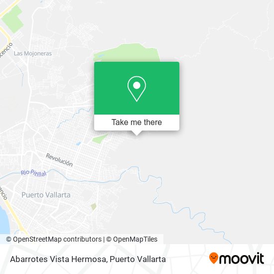 Abarrotes Vista Hermosa map