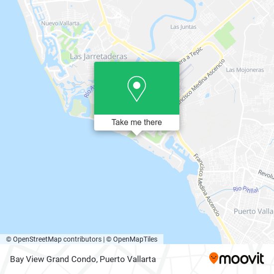 Mapa de Bay View Grand Condo