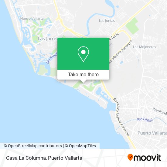 Casa La Columna map
