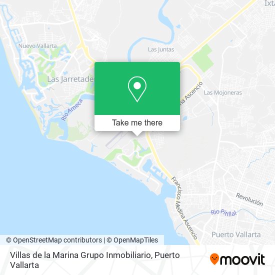 Villas de la Marina Grupo Inmobiliario map