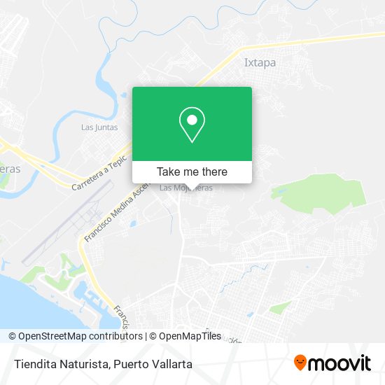Tiendita Naturista map