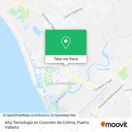 Mapa de Alta Tecnologia en Concreto de Colima