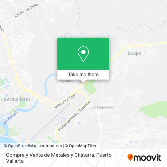 Compra y Venta de Metales y Chatarra map