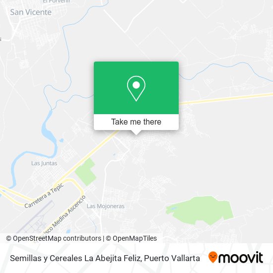 Semillas y Cereales La Abejita Feliz map