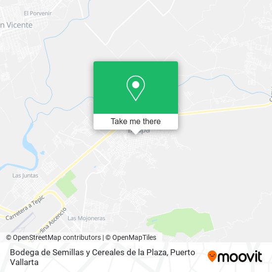 Mapa de Bodega de Semillas y Cereales de la Plaza