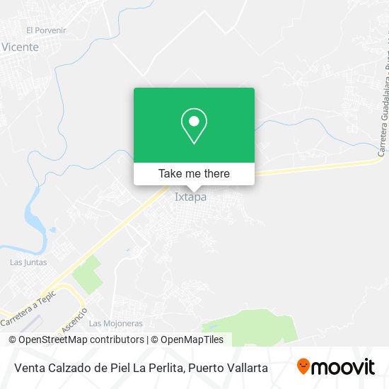 Venta Calzado de Piel La Perlita map