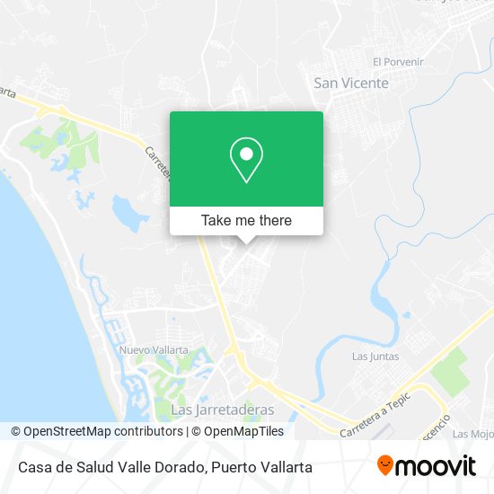 Casa de Salud Valle Dorado map