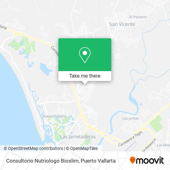 Consultorio Nutriologo Bioslim map