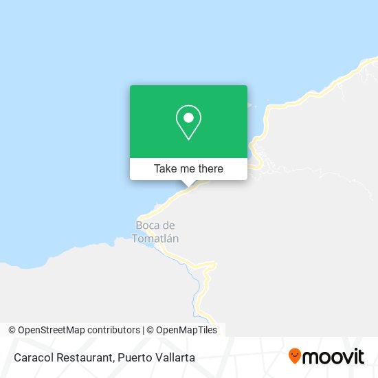 Mapa de Caracol Restaurant