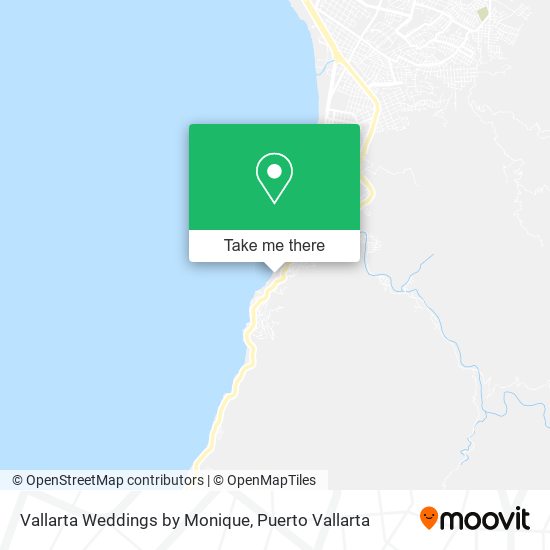 Vallarta Weddings by Monique map