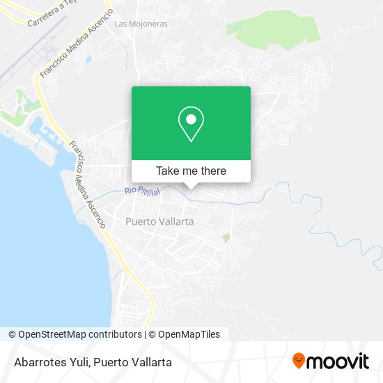 Abarrotes Yuli map