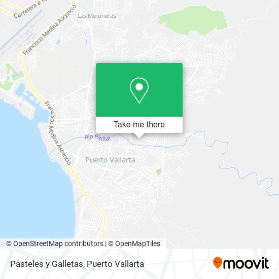 Pasteles y Galletas map