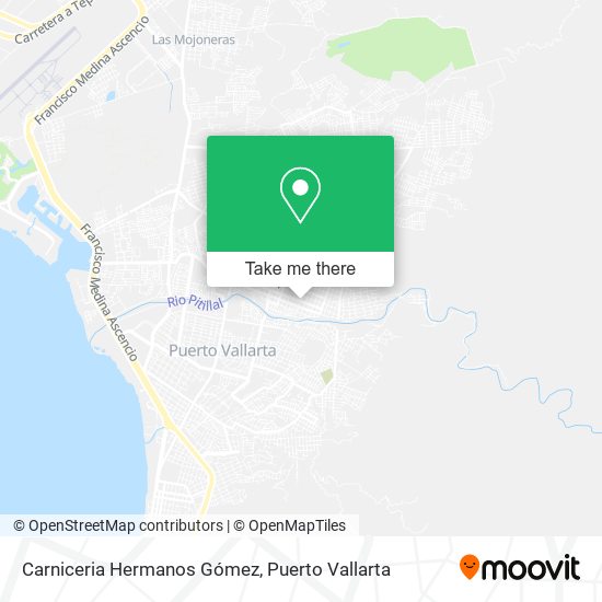 Mapa de Carniceria Hermanos Gómez