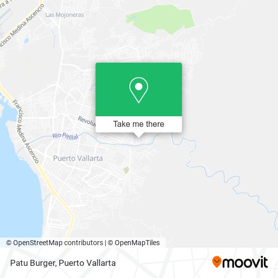 Mapa de Patu Burger