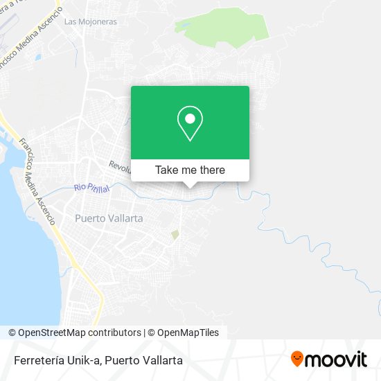 Ferretería Unik-a map