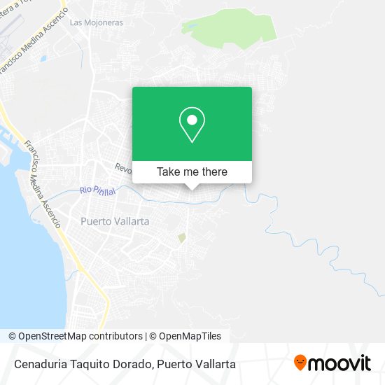 Mapa de Cenaduria Taquito Dorado