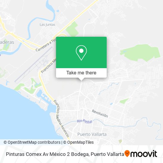 Pinturas Comex Av México 2 Bodega map