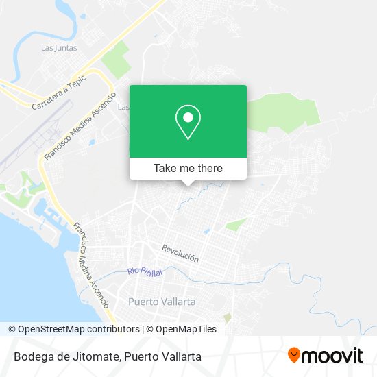 Bodega de Jitomate map