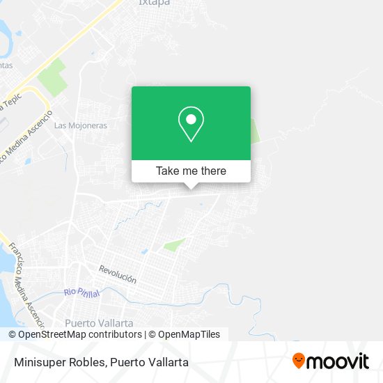 Mapa de Minisuper Robles
