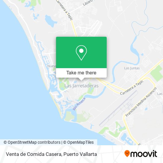 Venta de Comida Casera map