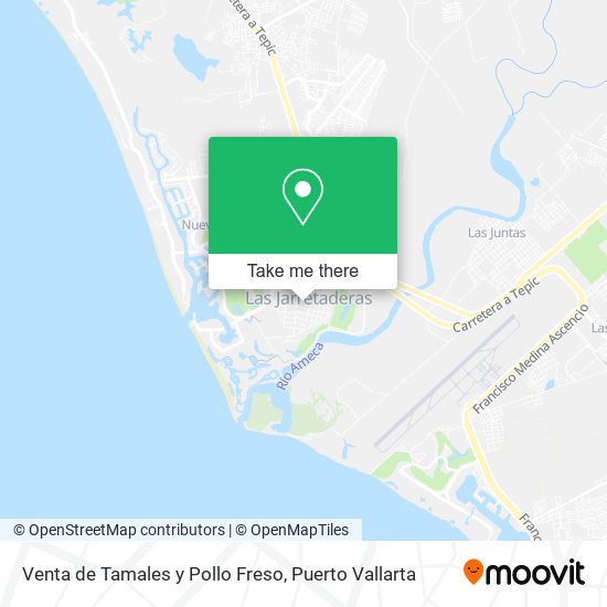 Venta de Tamales y Pollo Freso map