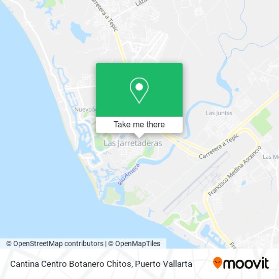 Cantina Centro Botanero Chitos map