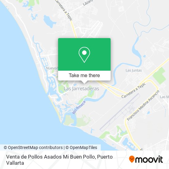 Venta de Pollos Asados Mi Buen Pollo map