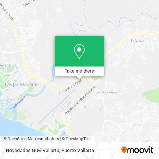 Mapa de Novedades Guvi Vallarta