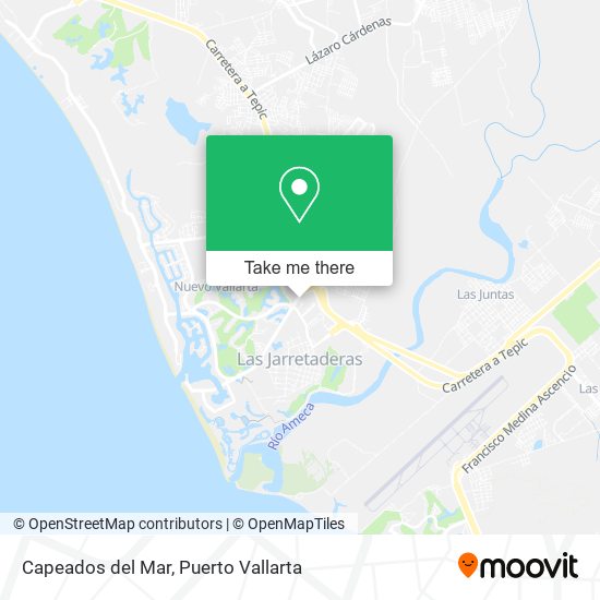 Capeados del Mar map