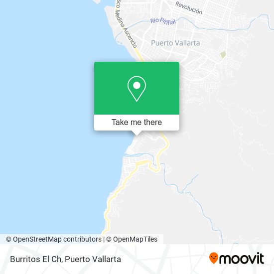 Burritos El Ch map