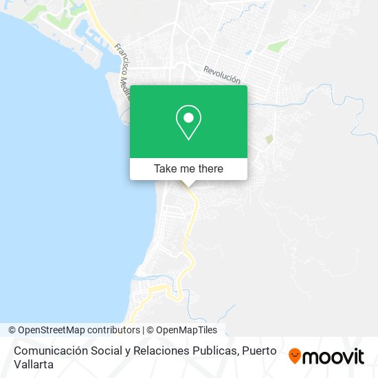 Comunicación Social y Relaciones Publicas map
