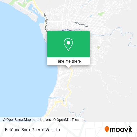 Estética Sara map