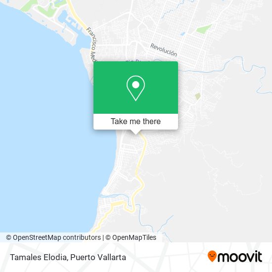 Tamales Elodia map
