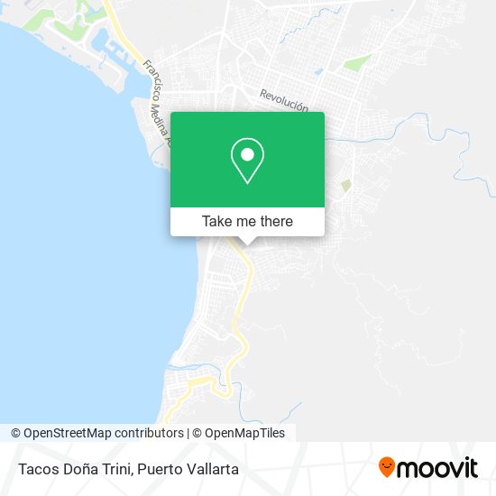 Tacos Doña Trini map