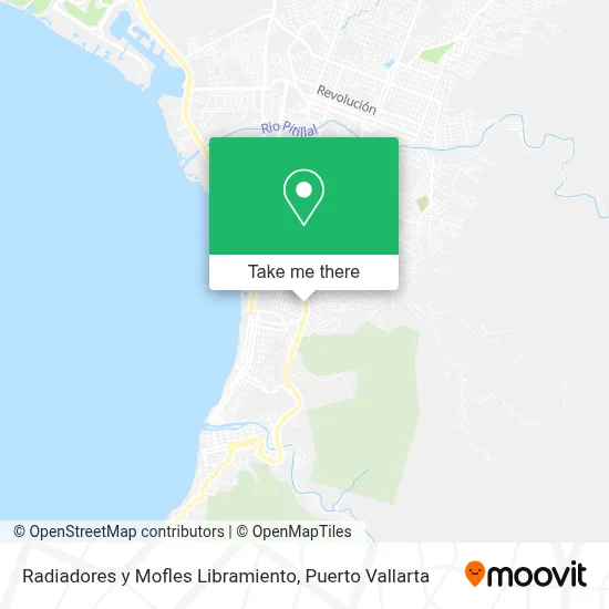 Radiadores y Mofles Libramiento map