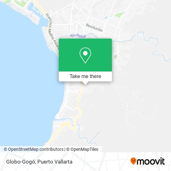 Globo-Gogó map