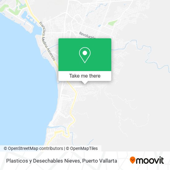 Plasticos y Desechables Nieves map