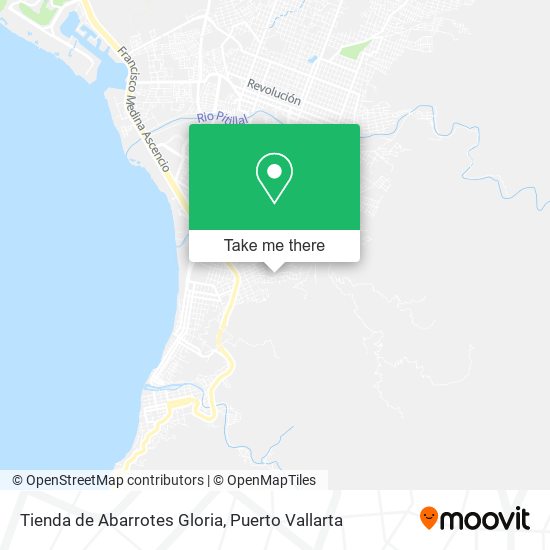 Tienda de Abarrotes Gloria map