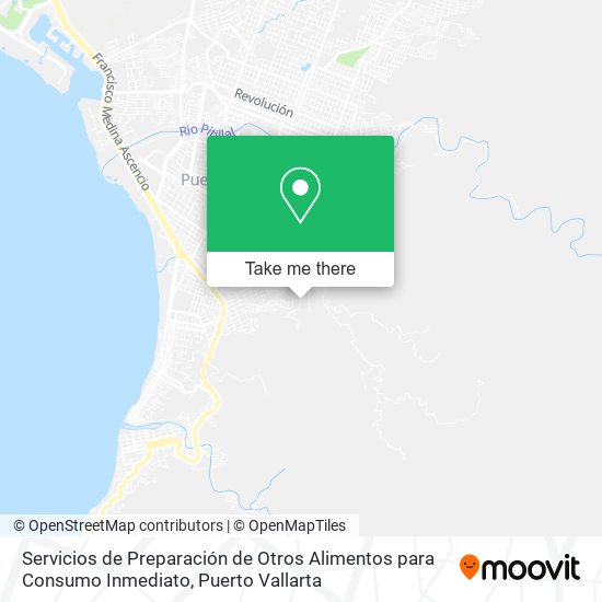 Servicios de Preparación de Otros Alimentos para Consumo Inmediato map