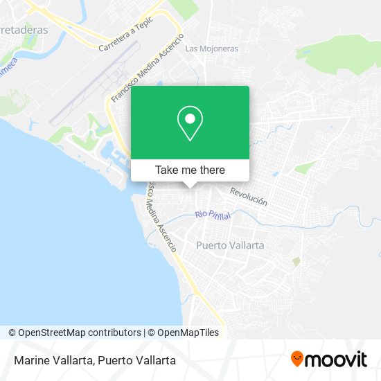 Marine Vallarta map