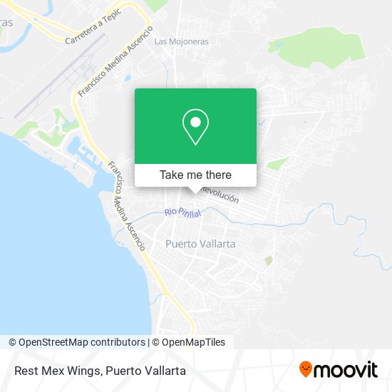 Rest Mex Wings map